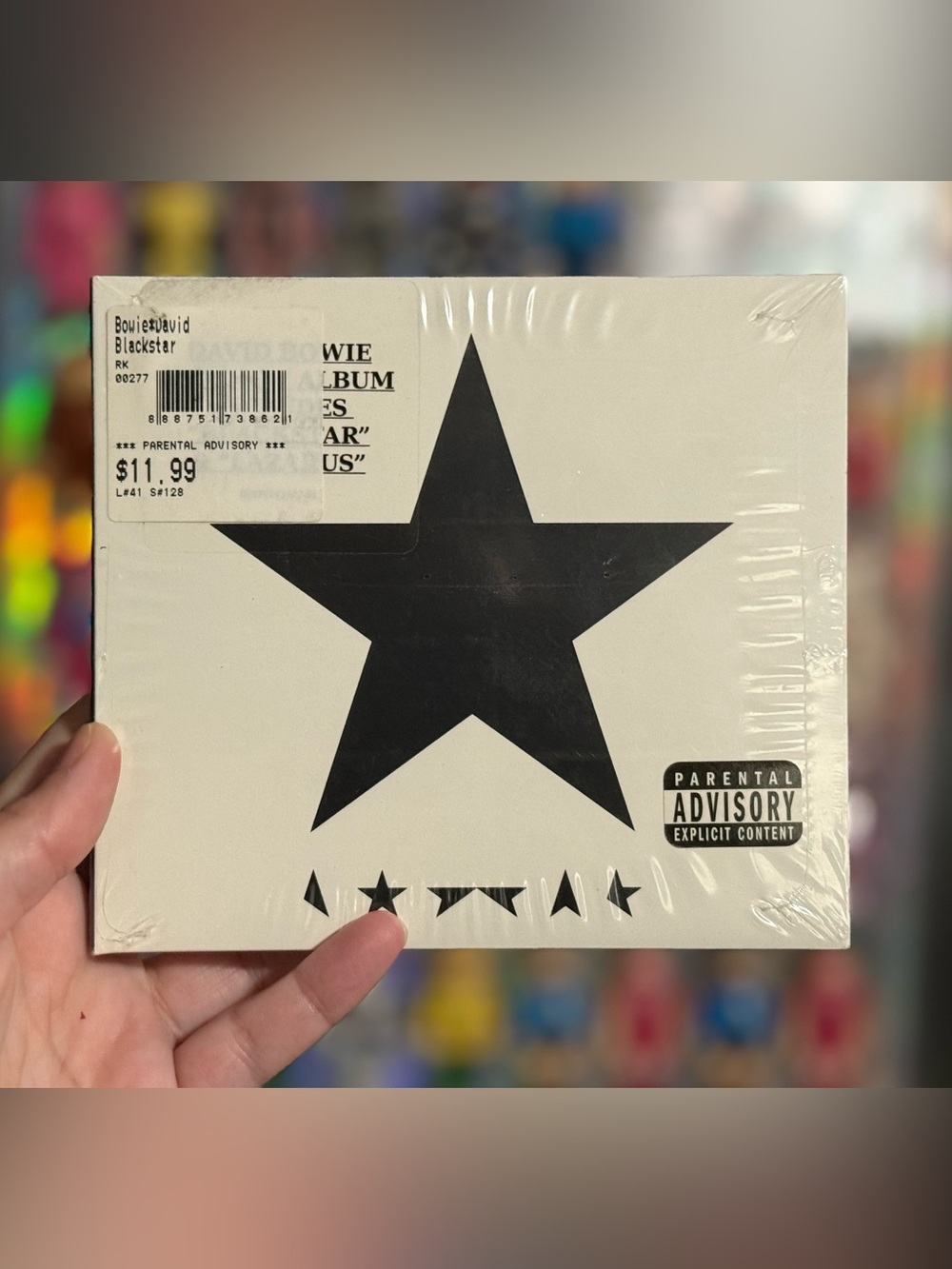 NEW SEALED David Bowie “Blackstar” CD